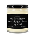 My First Hero - 9 oz Father's Day Scented Candle