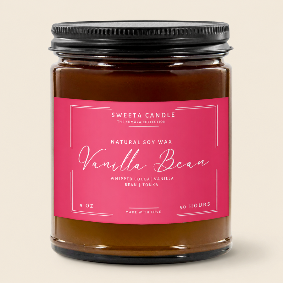 Vanilla Bean Soy Candle | Sweeta Candle