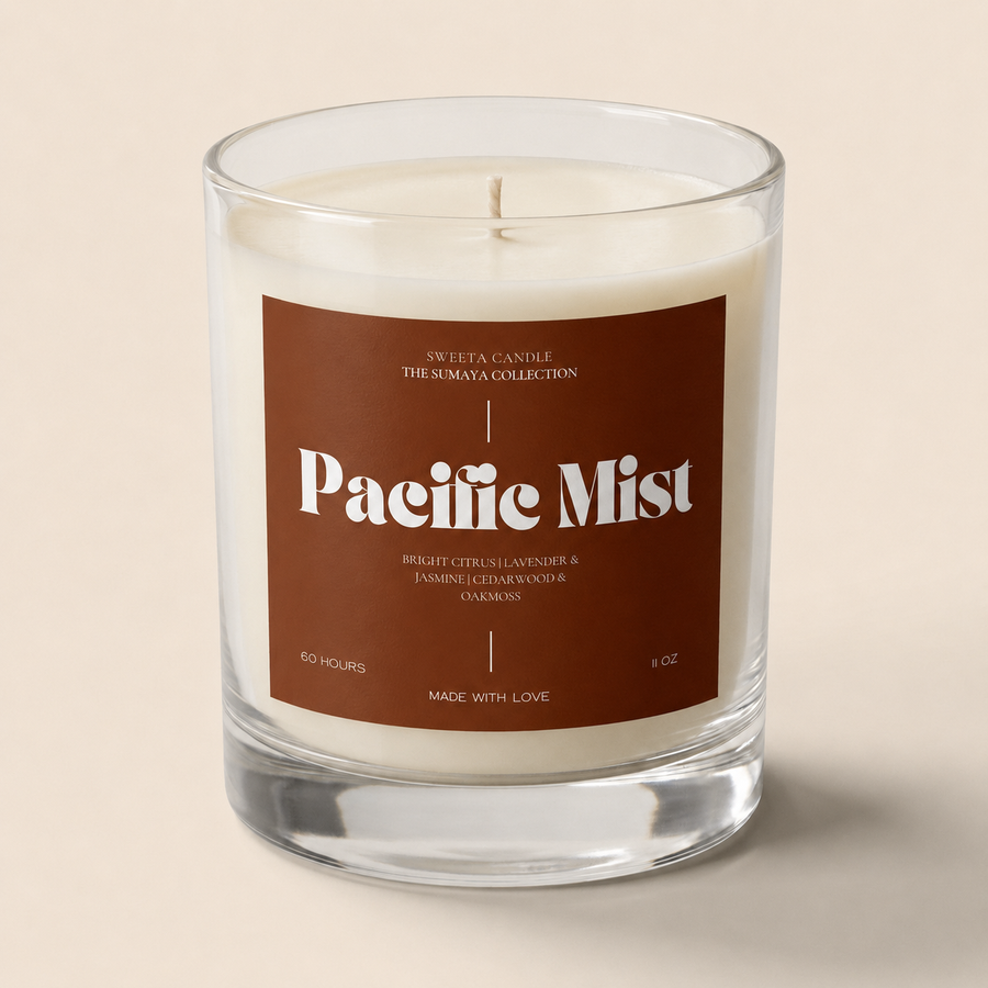 Pacific Mist Soy Candle | Sweeta Candle
