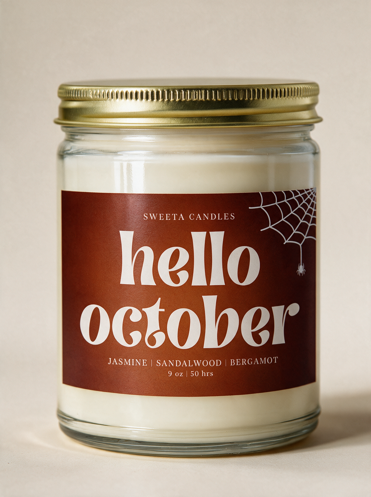 Hello October Soy Candle | 9oz